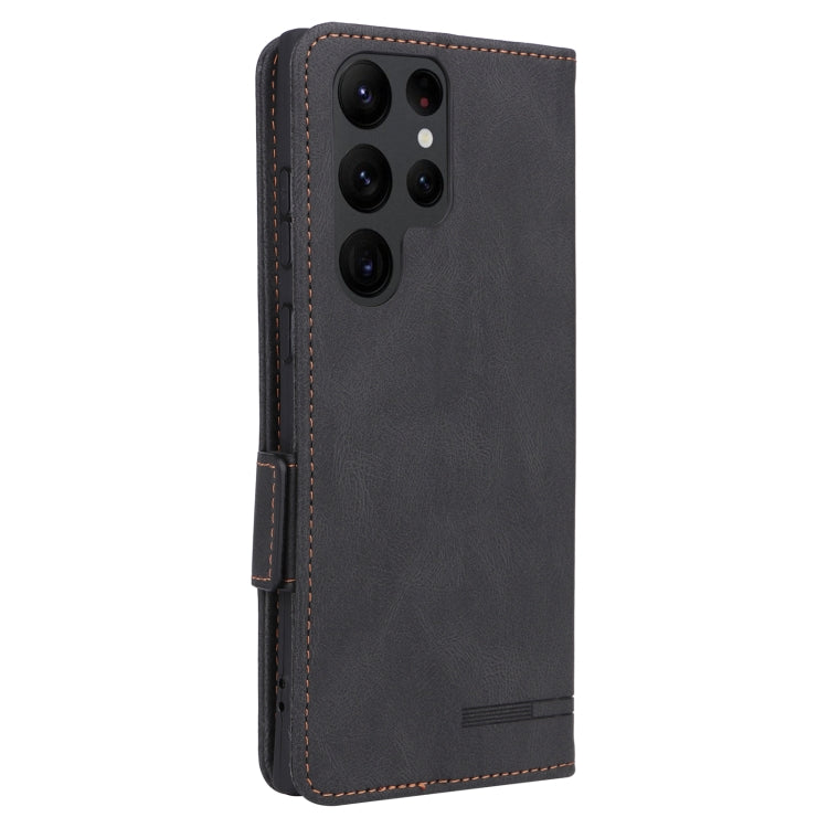 For Samsung Galaxy S23 Ultra 5G Magnetic Clasp Leather Phone Case