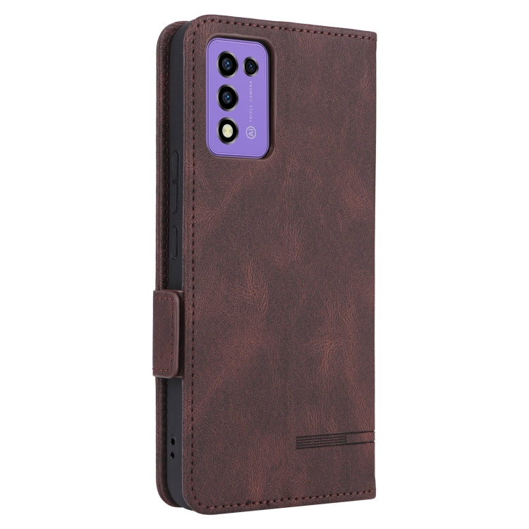For ZTE Libero 5G III Magnetic Clasp Leather Phone Case