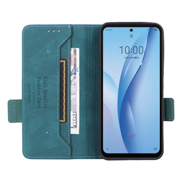 For ZTE Libero 5G III Magnetic Clasp Leather Phone Case