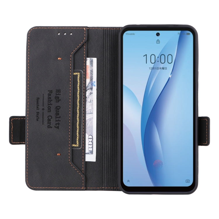 For ZTE Libero 5G III Magnetic Clasp Leather Phone Case