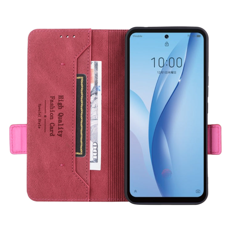 For ZTE Libero 5G III Magnetic Clasp Leather Phone Case