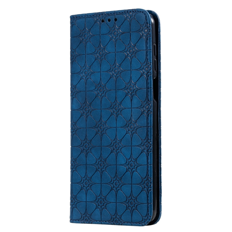 For Xiaomi Redmi Note 9 Pro Lucky Flowers Embossing Pattern Magnetic Horizontal Flip Leather Case with Holder & Card Slots