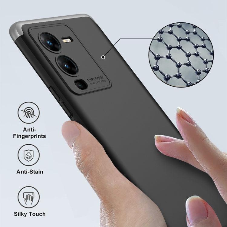 For vivo V25 Pro GKK Three Stage Splicing Full Coverage PC Phone Case
