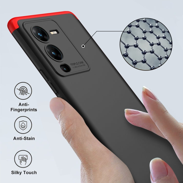 For vivo V25 Pro GKK Three Stage Splicing Full Coverage PC Phone Case