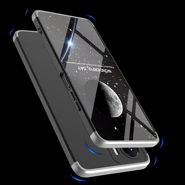 For vivo Y16 GKK Three Stage Splicing Full Coverage PC Phone Case