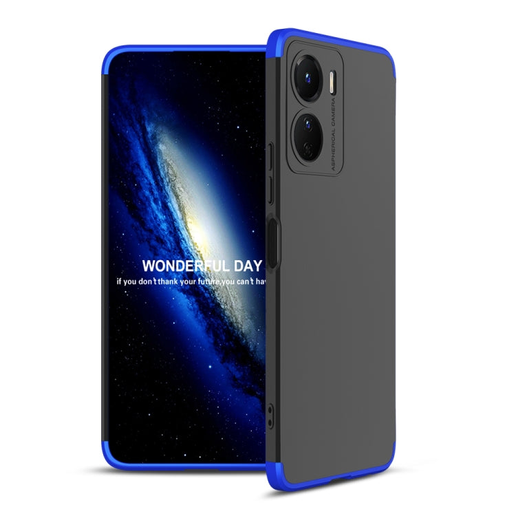 For vivo Y16 GKK Three Stage Splicing Full Coverage PC Phone Case