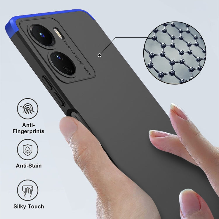 For vivo Y16 GKK Three Stage Splicing Full Coverage PC Phone Case