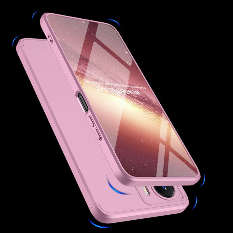 For vivo Y16 GKK Three Stage Splicing Full Coverage PC Phone Case