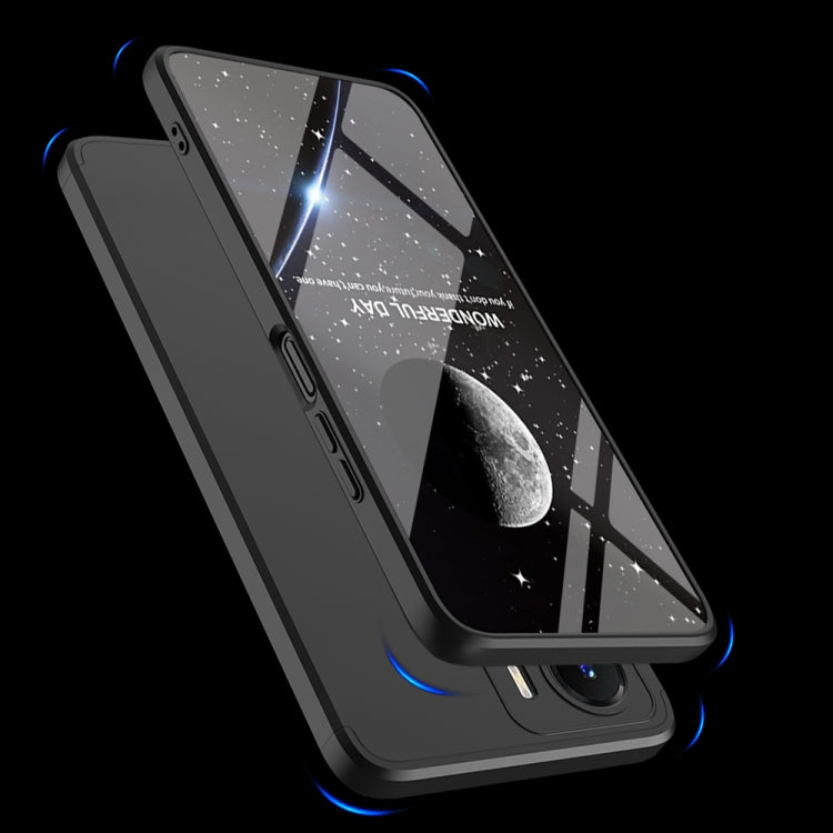 For vivo Y16 GKK Three Stage Splicing Full Coverage PC Phone Case