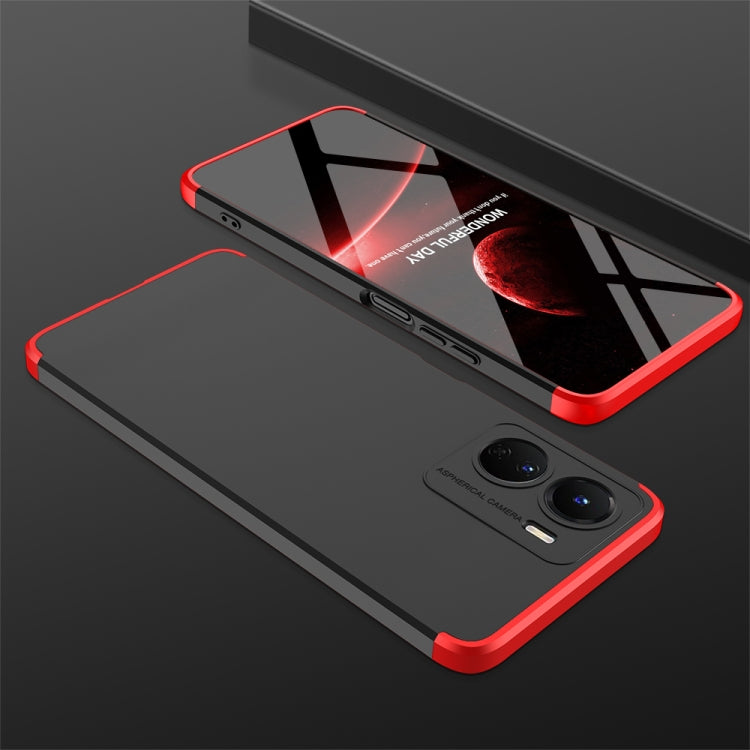 For vivo Y16 GKK Three Stage Splicing Full Coverage PC Phone Case