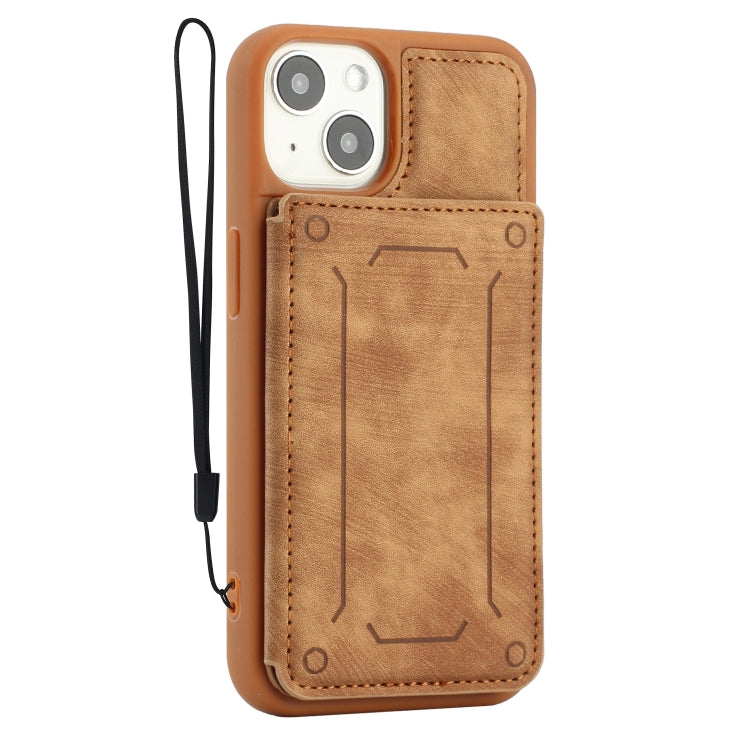 For iPhone 14 Plus Dream Magnetic Back Cover Card Wallet Phone Case