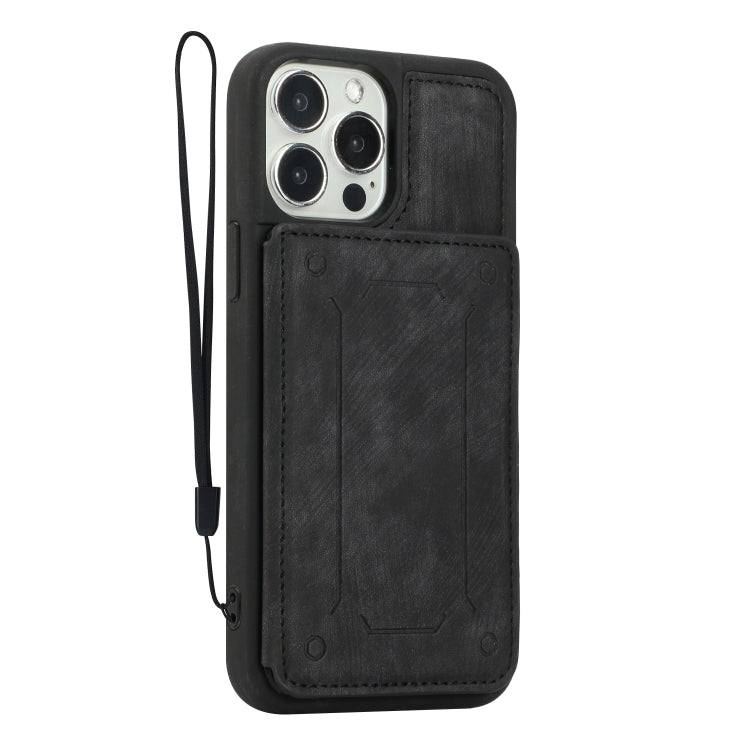 For iPhone 14 Pro Dream Magnetic Back Cover Card Wallet Phone Case