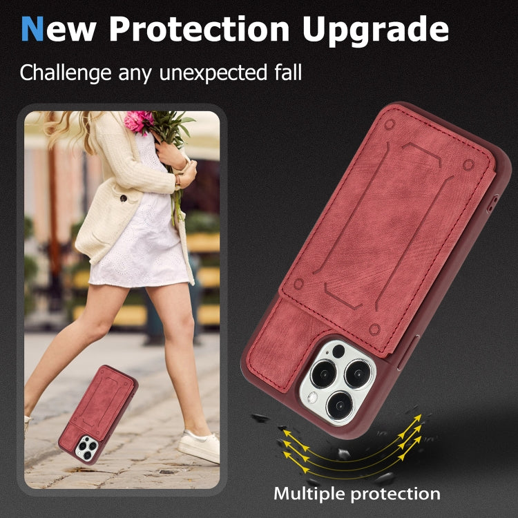 For iPhone 14 Pro Dream Magnetic Back Cover Card Wallet Phone Case