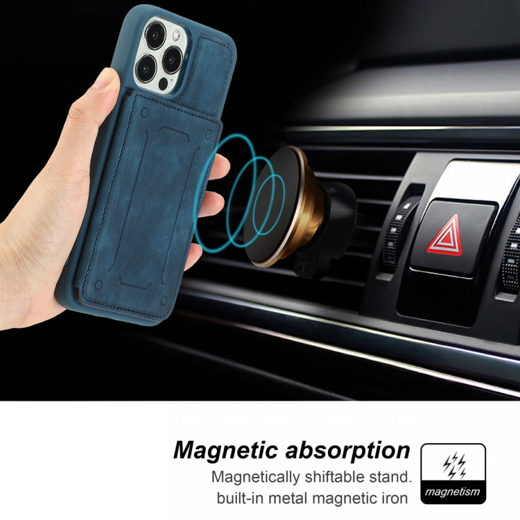 For iPhone 14 Pro Dream Magnetic Back Cover Card Wallet Phone Case