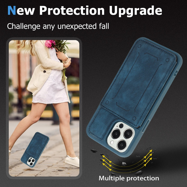 For iPhone 14 Pro Dream Magnetic Back Cover Card Wallet Phone Case