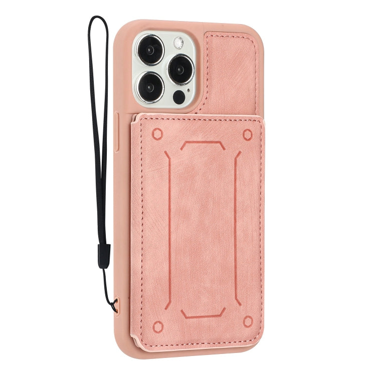 For iPhone 13 Pro Max Dream Magnetic Back Cover Card Wallet Phone Case