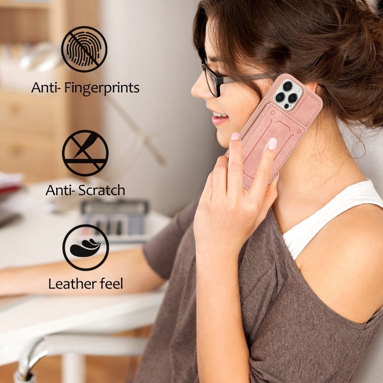 For iPhone 13 Pro Max Dream Magnetic Back Cover Card Wallet Phone Case