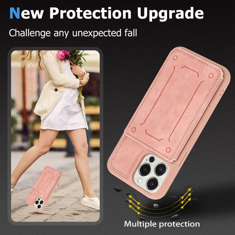 For iPhone 13 Pro Max Dream Magnetic Back Cover Card Wallet Phone Case