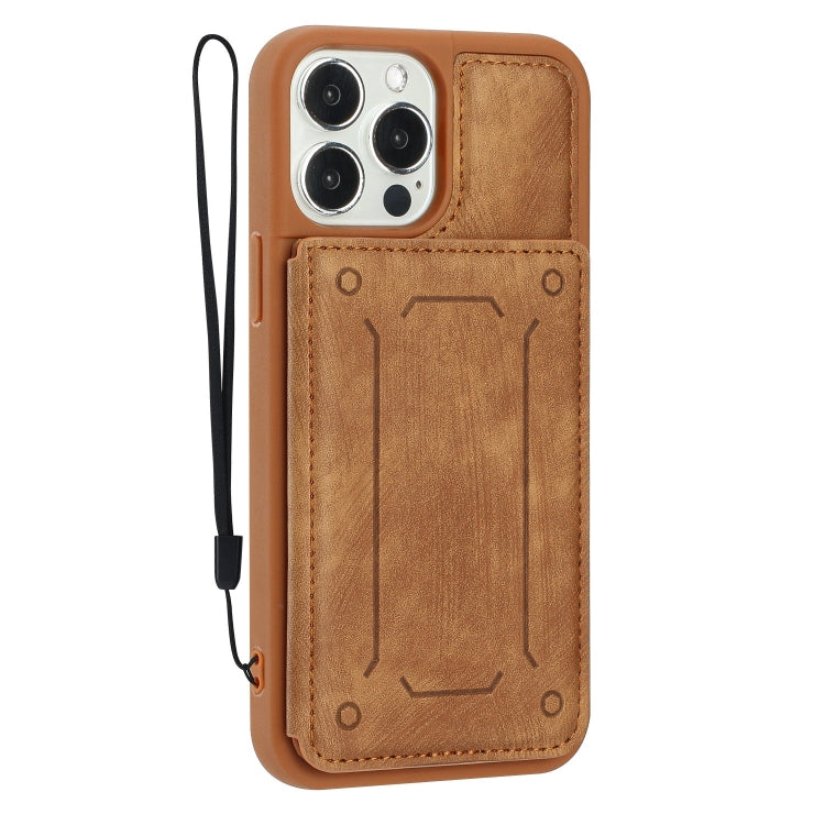 For iPhone 13 Pro Max Dream Magnetic Back Cover Card Wallet Phone Case