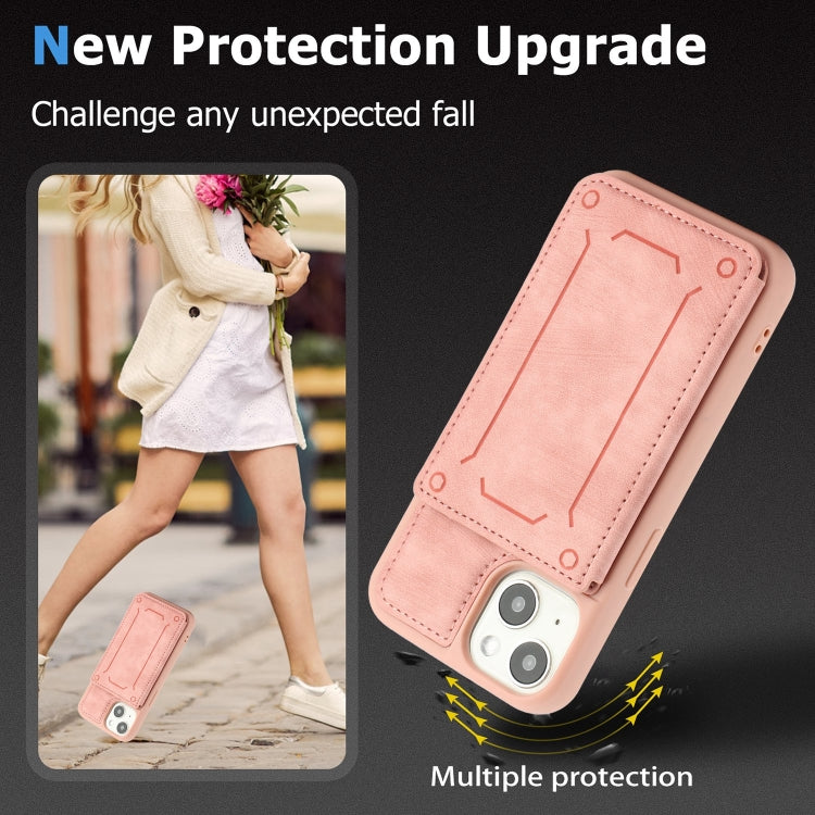 For iPhone 12 Dream Magnetic Back Cover Card Wallet Phone Case
