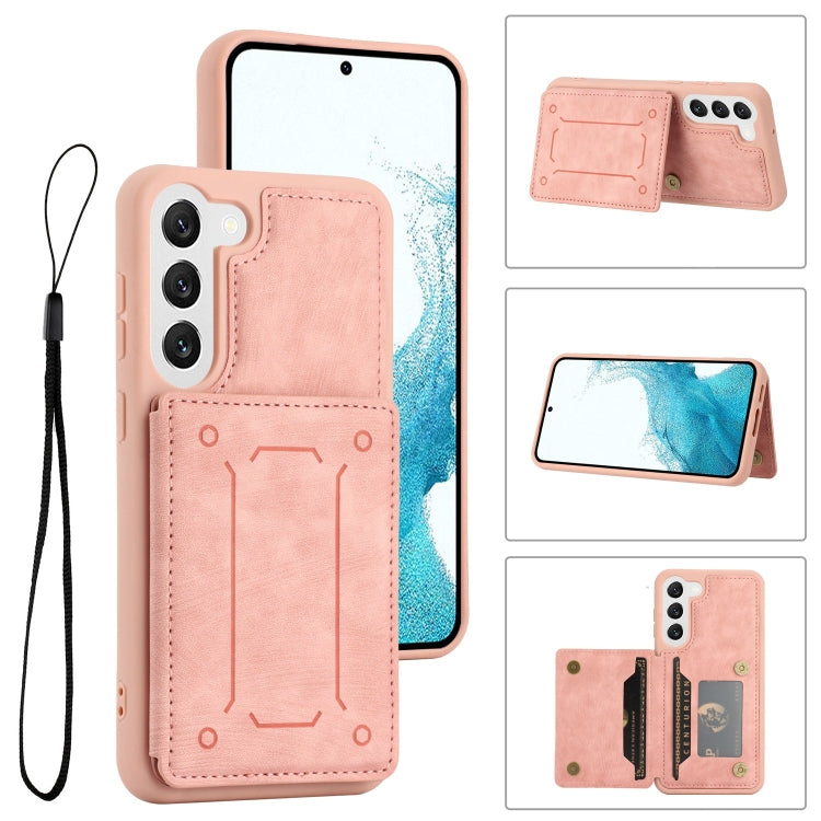 For Samsung Galaxy S23+ 5G Dream Magnetic Back Cover Card Wallet Phone Case