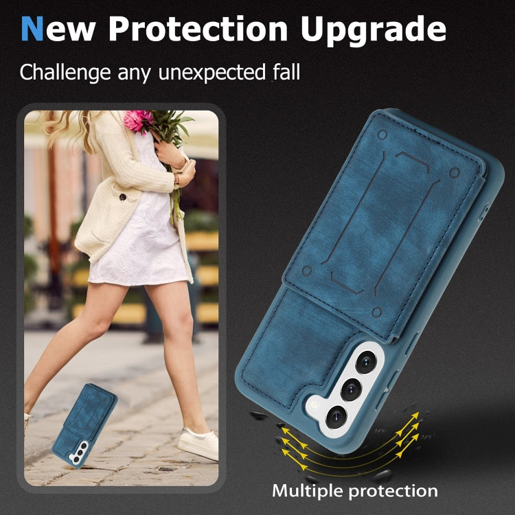 For Samsung Galaxy S23+ 5G Dream Magnetic Back Cover Card Wallet Phone Case