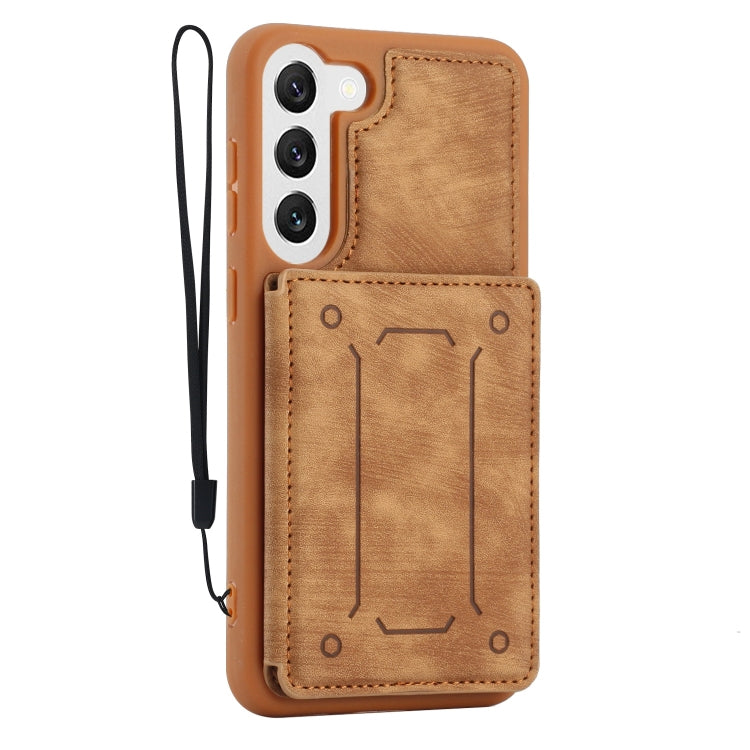 For Samsung Galaxy S23+ 5G Dream Magnetic Back Cover Card Wallet Phone Case