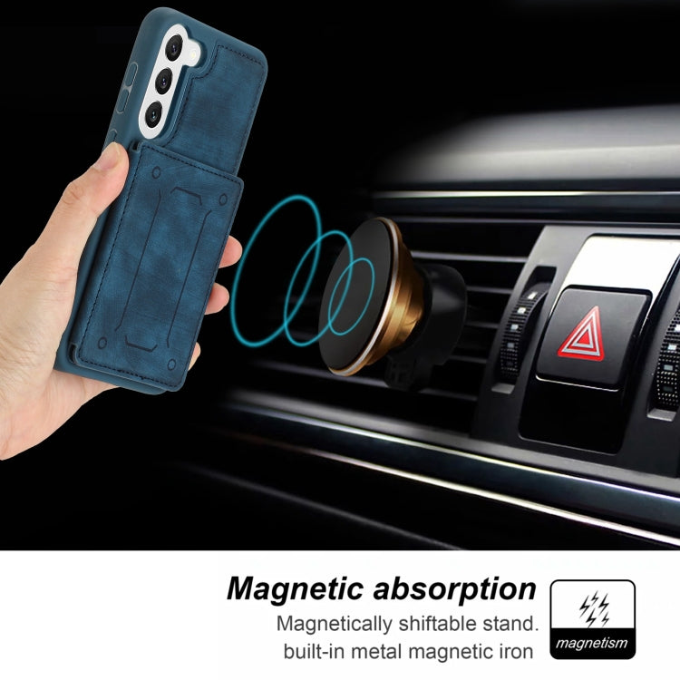 For Samsung Galaxy S21 5G Dream Magnetic Back Cover Card Wallet Phone Case