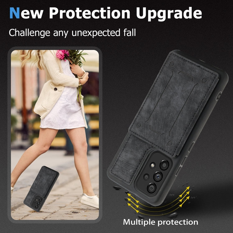 For Samsung Galaxy A53 5G Dream Magnetic Back Cover Card Wallet Phone Case