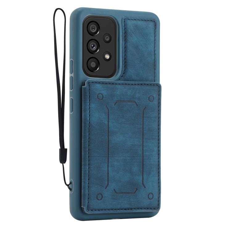 For Samsung Galaxy A53 5G Dream Magnetic Back Cover Card Wallet Phone Case