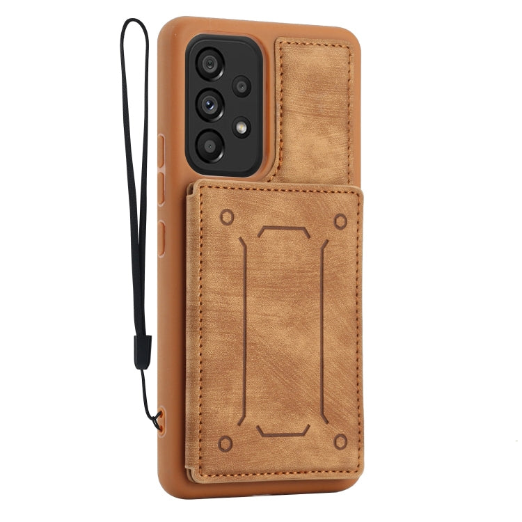 For Samsung Galaxy A53 5G Dream Magnetic Back Cover Card Wallet Phone Case