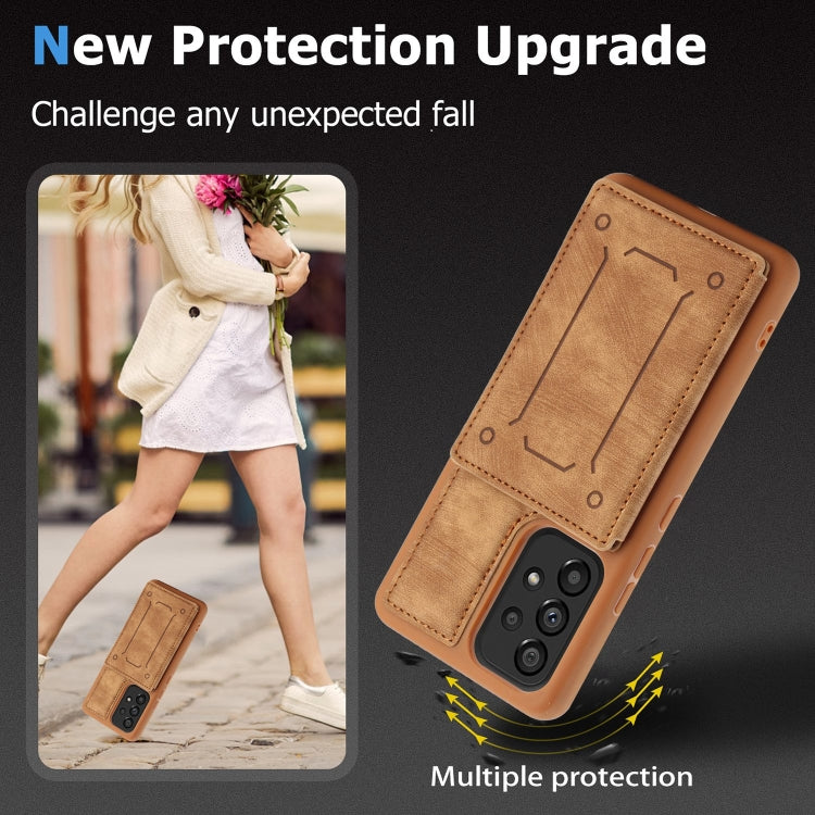 For Samsung Galaxy A53 5G Dream Magnetic Back Cover Card Wallet Phone Case