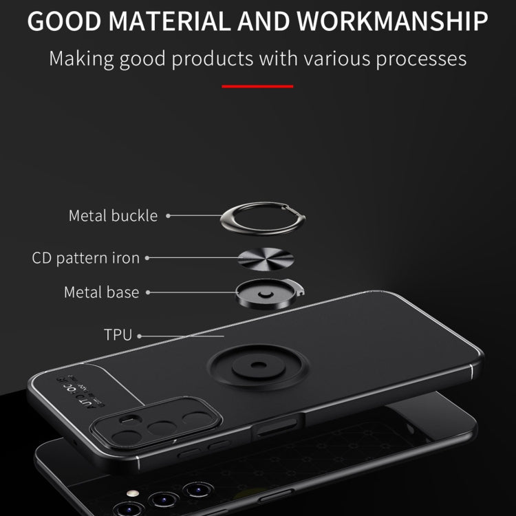 For Samsung Galaxy A14 4G Metal Ring Holder TPU Phone Case