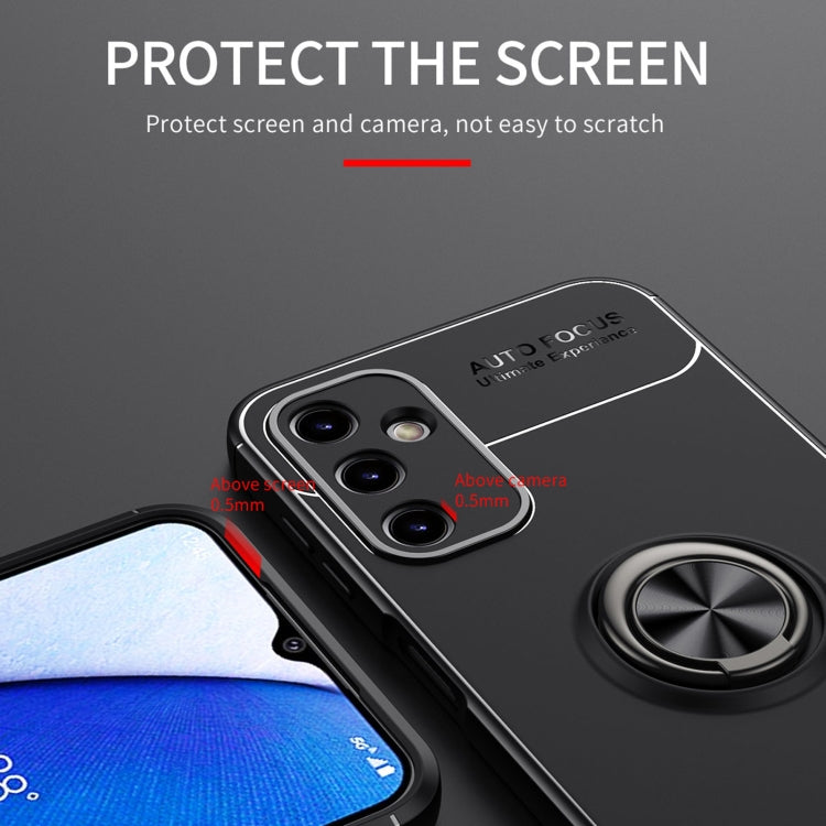 For Samsung Galaxy A14 4G Metal Ring Holder TPU Phone Case