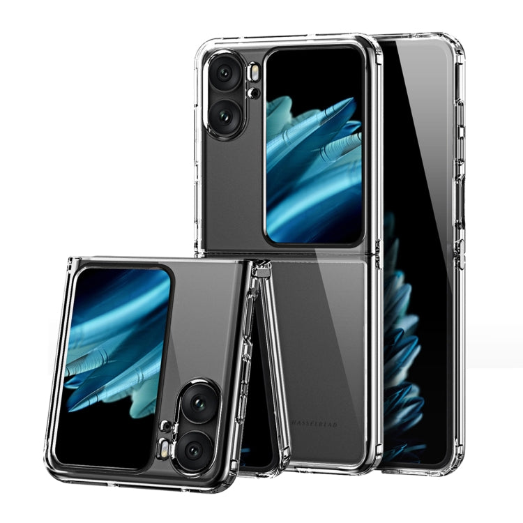For OPPO Find N2 Flip DUX DUCIS Clin Series PC + TPU Phone Case(Transparent)