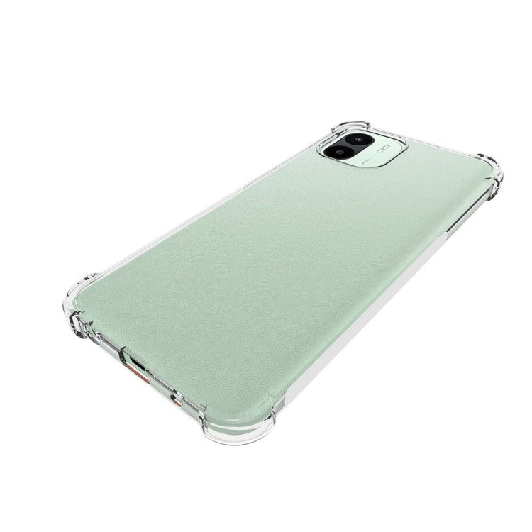 For Xiaomi Redmi A1 4G Shockproof Non-slip Thickening TPU Phone Case(Transparent)