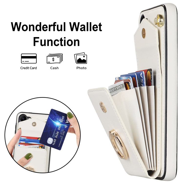 For Samsung Galaxy S23+ 5G Ring Holder RFID Card Slot Phone Case