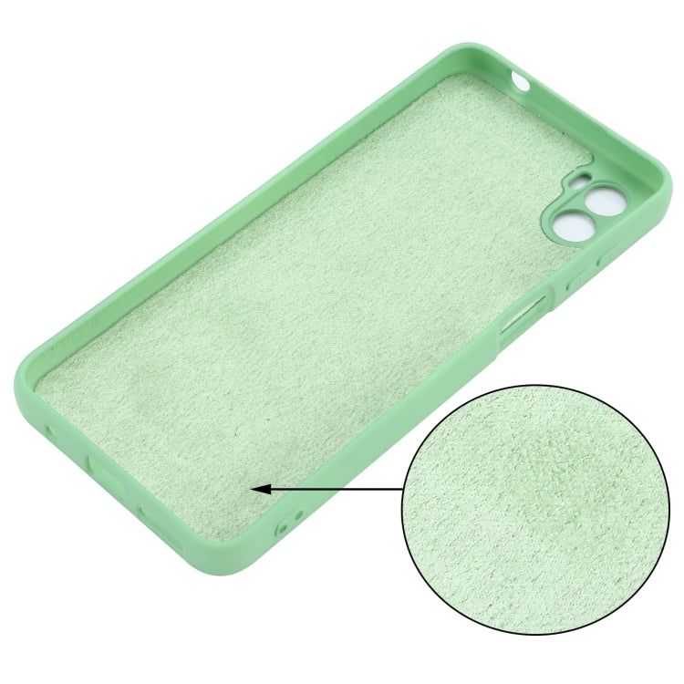 For Motorola Moto E22s Color Liquid Silicone Phone Case
