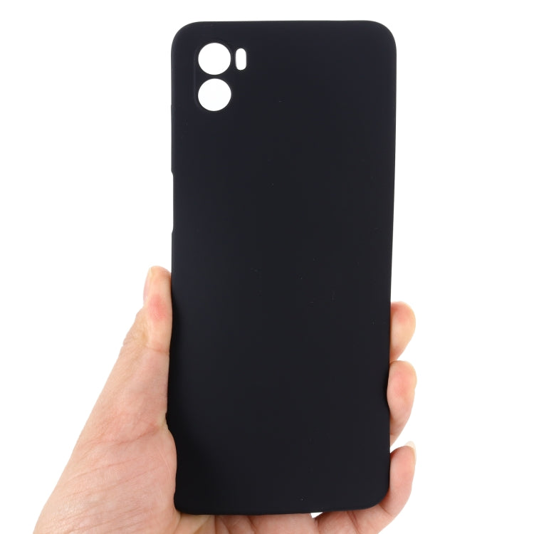 For Motorola Moto E22s Color Liquid Silicone Phone Case