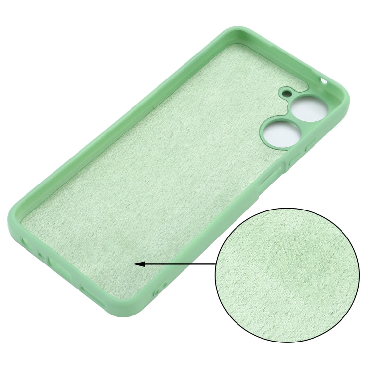For Realme 10 4G Color Liquid Silicone Phone Case