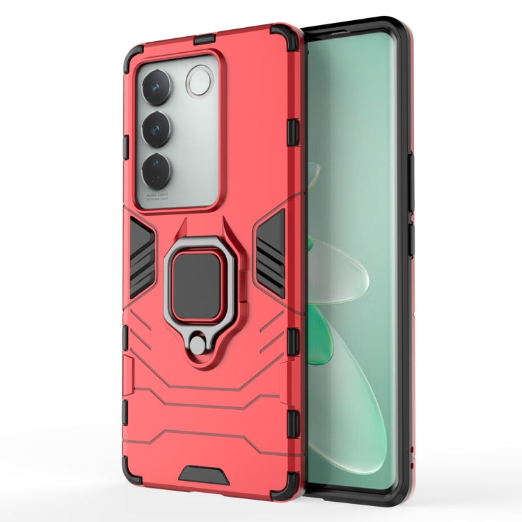 For vivo S16 Pro Magnetic Ring Holder PC + TPU Phone Case