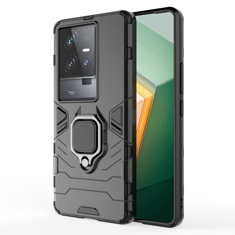 For vivo iQOO 11 Magnetic Ring Holder PC + TPU Phone Case