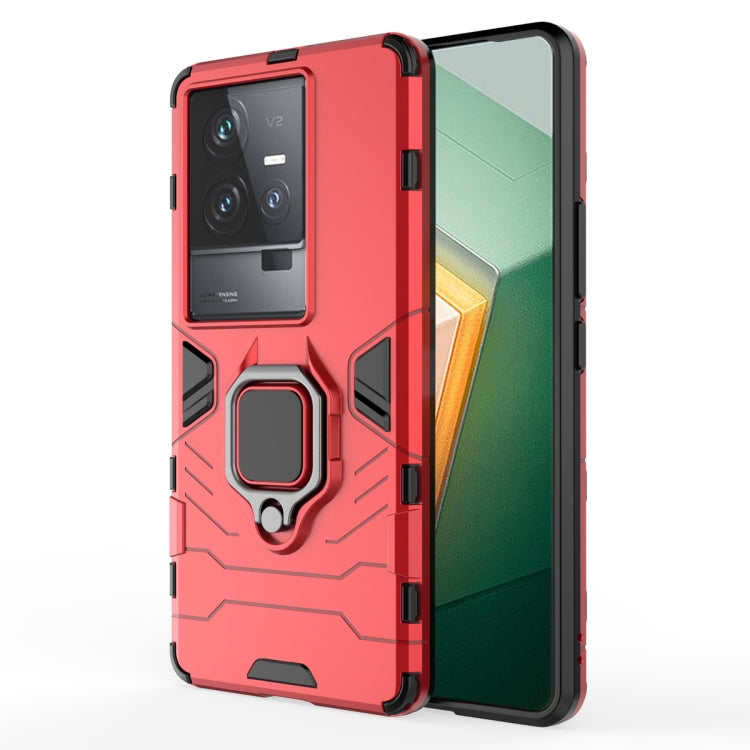 For vivo iQOO 11 Magnetic Ring Holder PC + TPU Phone Case