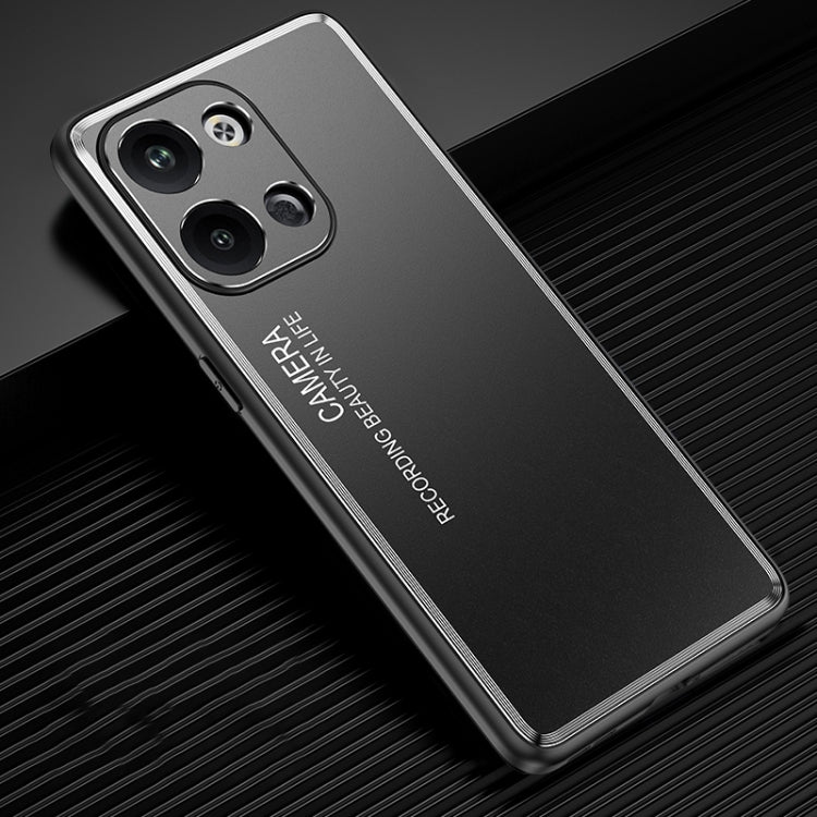 For OPPO Reno9 Pro Frosted Metal Phone Case