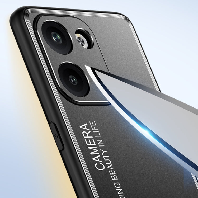 For OPPO Reno9 Pro+ Frosted Metal Phone Case