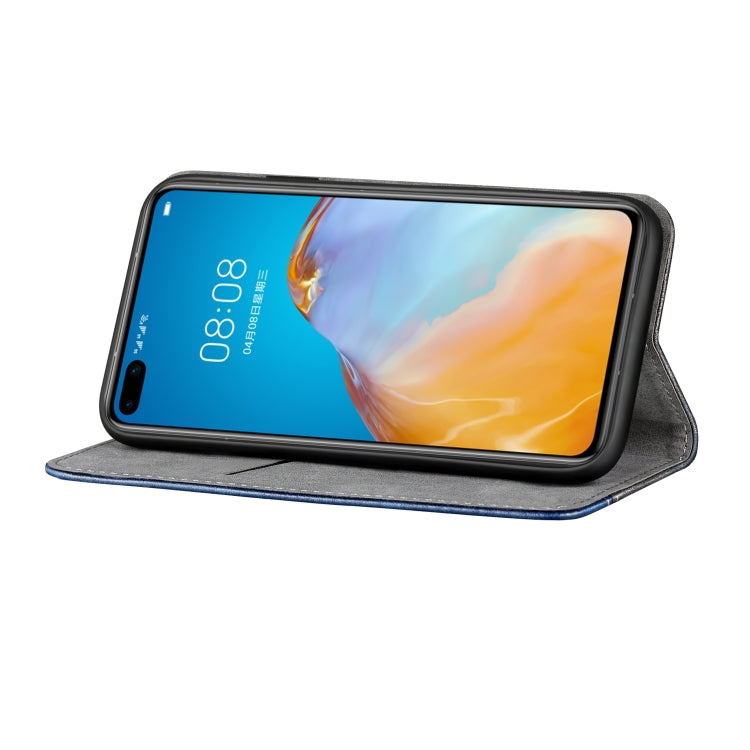 For Huawei P40 Pro Business Solid Color Stitching Multifunctional Horizontal Flip Leather Case with Bracket & Card Slots