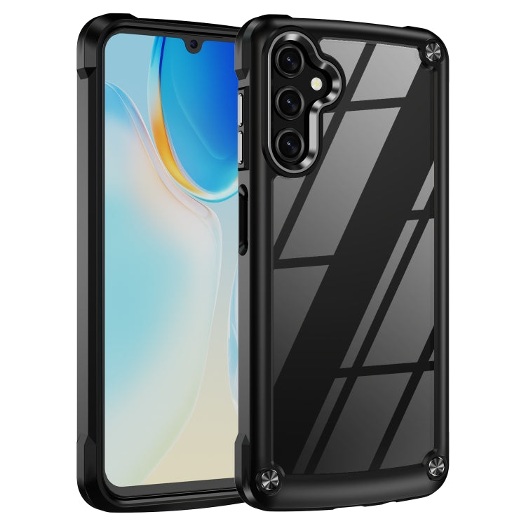 For Samsung Galaxy A14 5G Soft TPU Clear PC Shockproof Phone Case