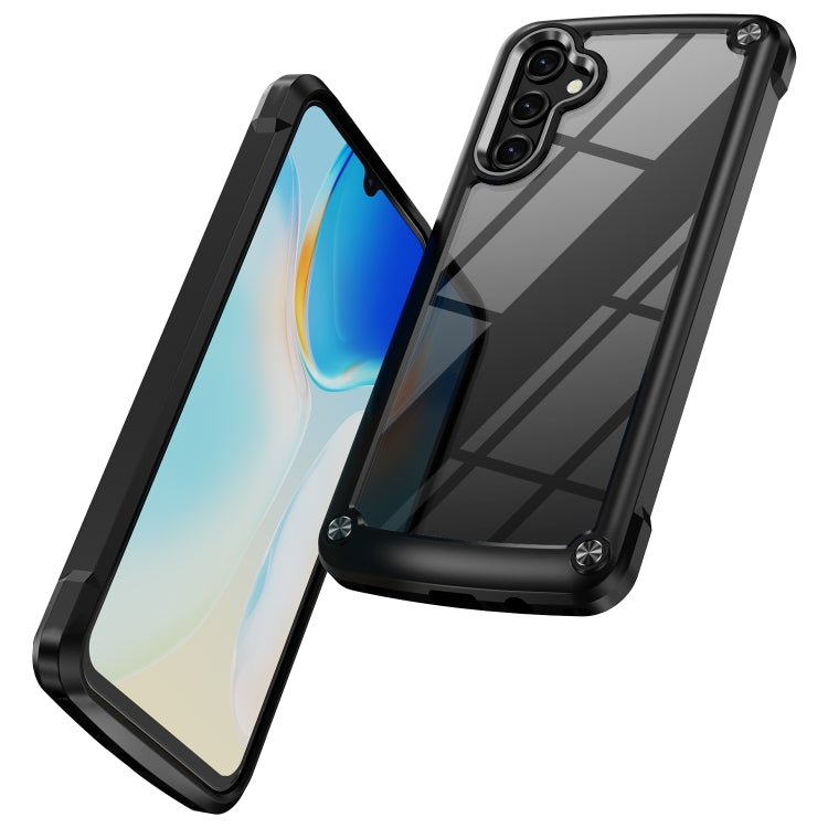 For Samsung Galaxy A14 5G Soft TPU Clear PC Shockproof Phone Case