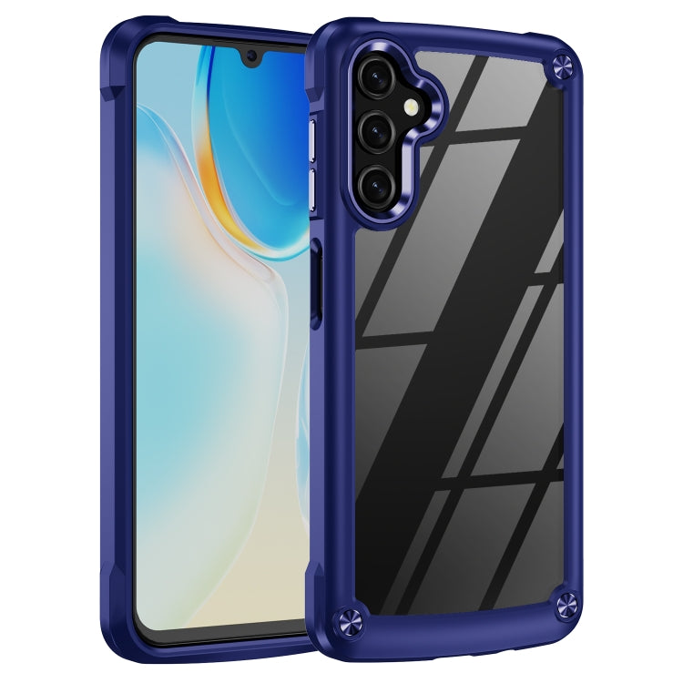 For Samsung Galaxy A14 5G Soft TPU Clear PC Shockproof Phone Case
