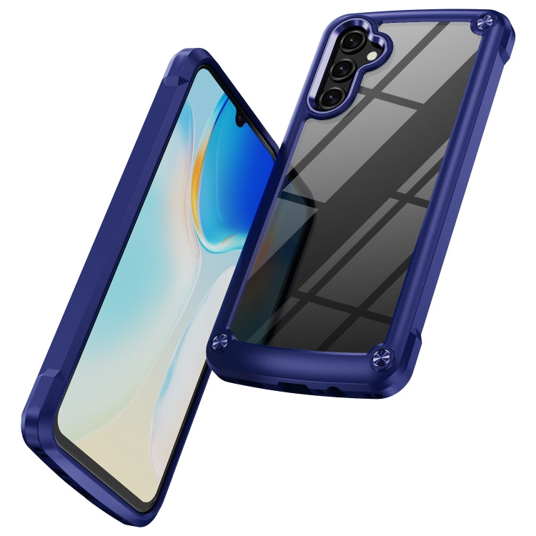 For Samsung Galaxy A14 5G Soft TPU Clear PC Shockproof Phone Case